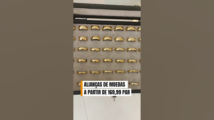 Aliança de moeda antiga vale a pena?