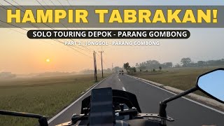 Hdanir Tabrakan  Solo Touring Depok Parang Gombong  Part 2 Jonggol  Parang Gombong  Nmax 155