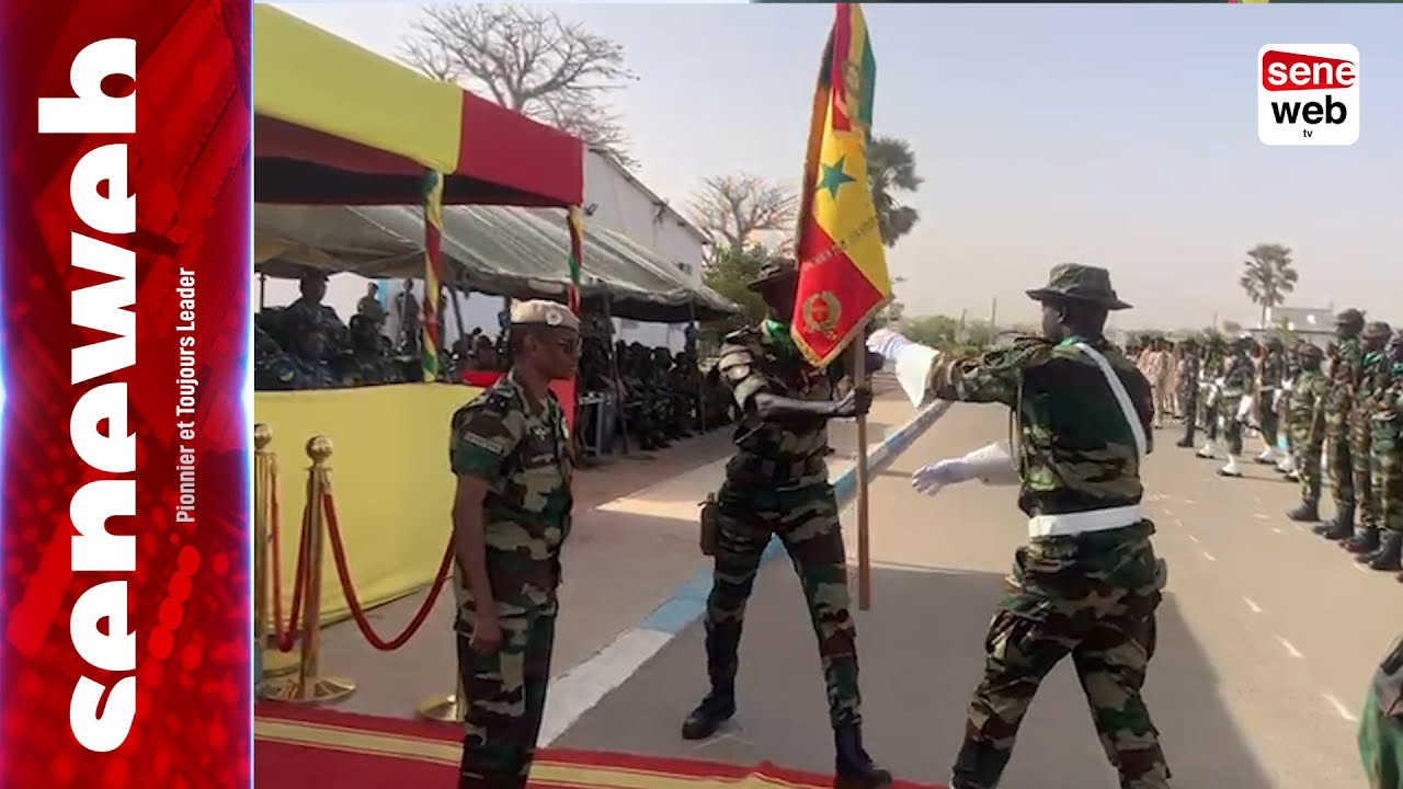 Cérémonie de remise de drapeau au 3éme détachement sénégalais de la mission multidimensionnelle...