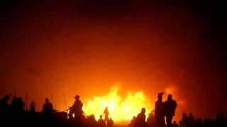 Burning Man falling 2010