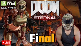 Infierno en Vivo: Aniquilación Total en Doom Eternal 4k | RTX 3080 - i7 13700k Final