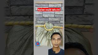 cara mengikat karung #reaction #lifehacks #idekreatif #shorts