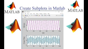 How to create subplots in matlab | matlab plots on same figure - (MATLAB full course)