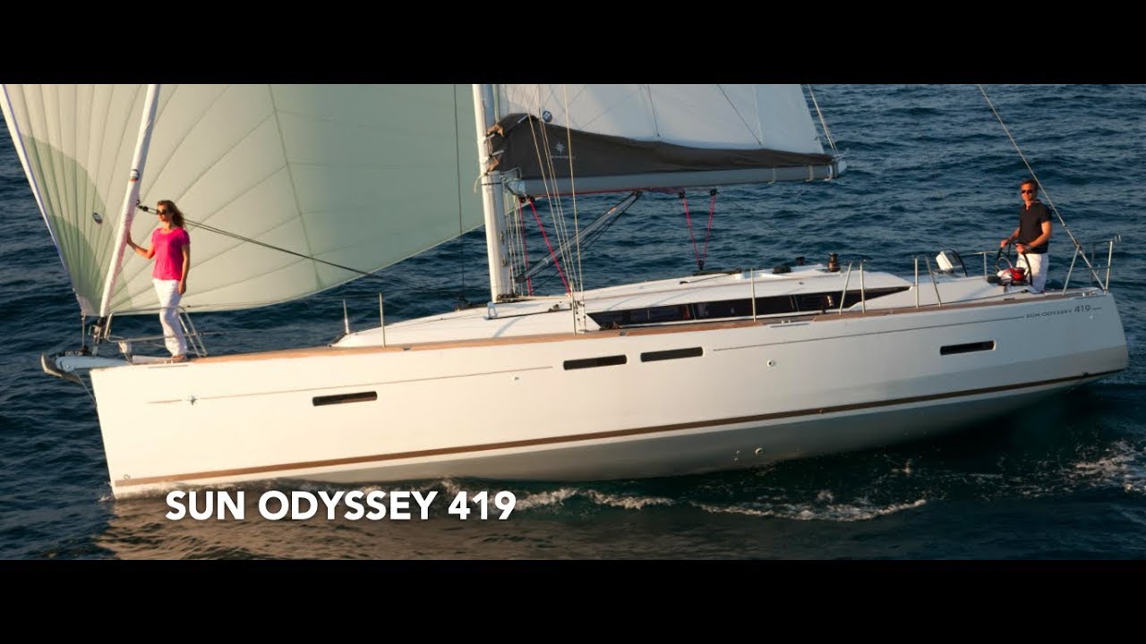 NEW 2019 Jeanneau 419 Sun Odyssey Walk Through By: Ian Van Tuyl