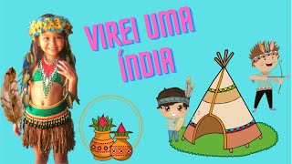 ÍNDIOS, MANU VISITANDO OS ÍNDIOS EM PORTO SEGURO, VENDO ÍNDIOS PELA PRIMEIRA VEZ.