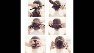 آموزش مدل موی گوجه ای | تسريحة الطماطم | Tomato hairstyle tutorial
