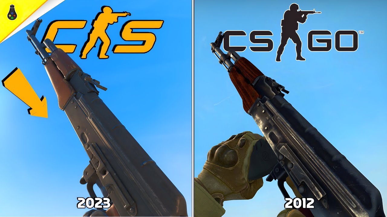 Comparação CS 2 vs CSGO