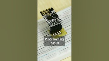 Full video on channel. Programming the ESP 01 #esp8266 #arduinoproject #arduino #iot #electronics