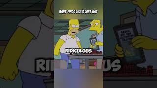 Bart Finding Lisa&#39;s Lost Hat #shorts #simpsons
