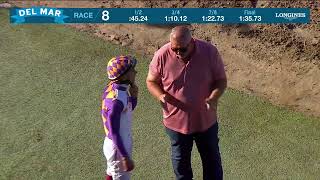 Lyell's Song wins race 8 at Del Mar 9/6/25