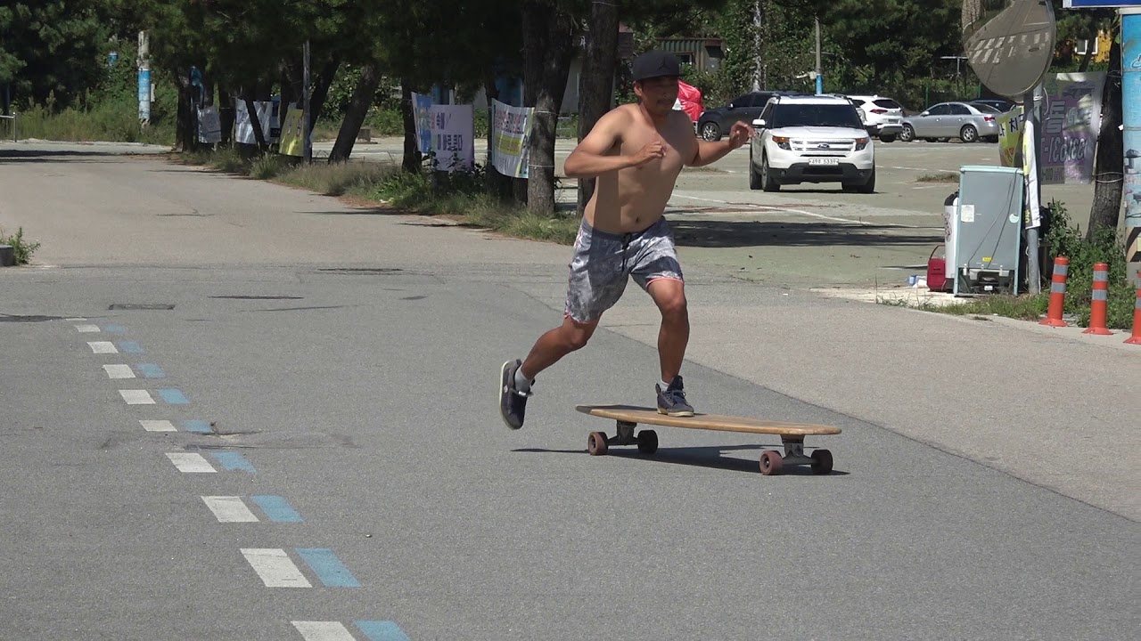 서핑 Drop knee turn 연습 YouTube