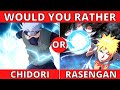 NARUTO WOULD YOU RATHER || Naruto Quiz 😵‍🤯