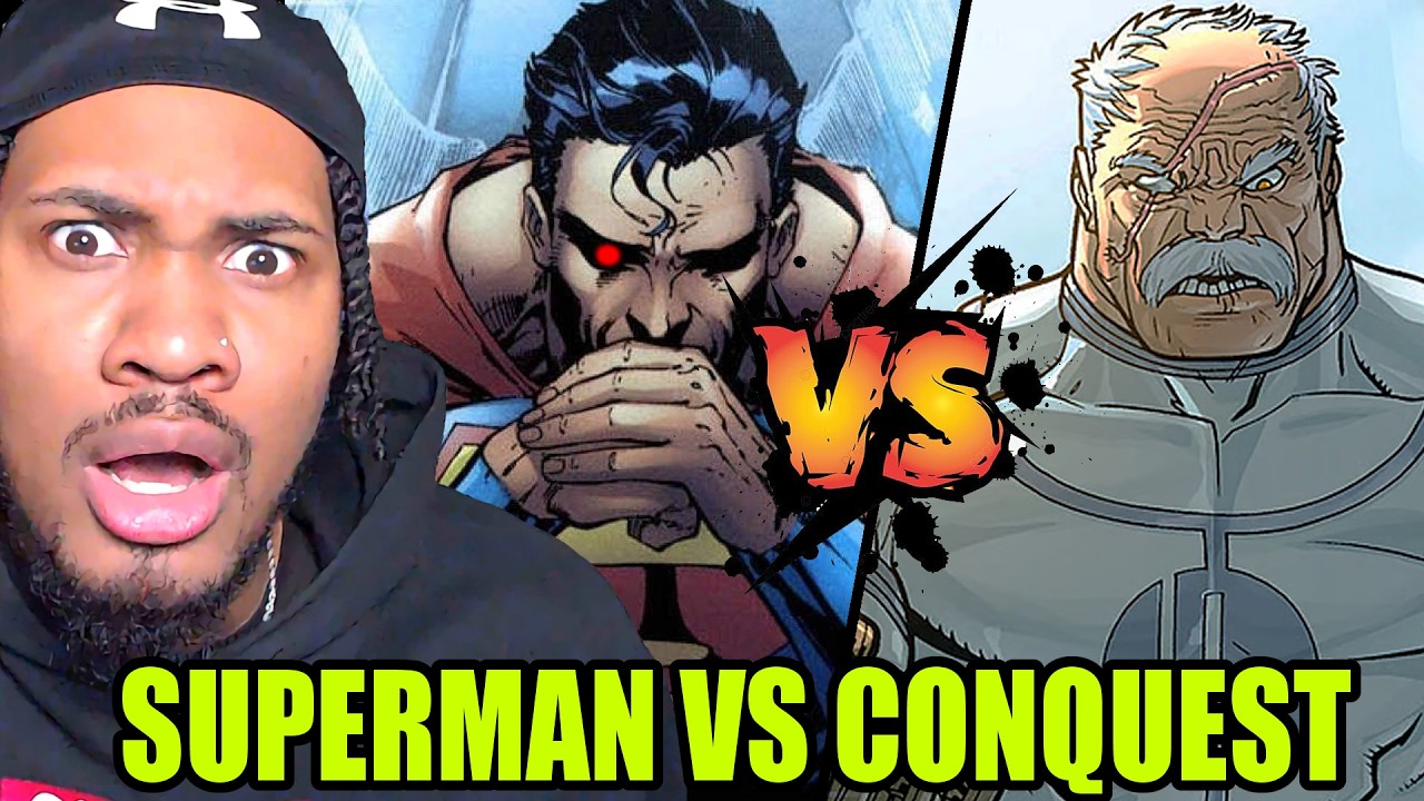NO MORE HOLDING BACK - SUPERMAN VS CONQUEST FAN ANIMATION (REACTION)