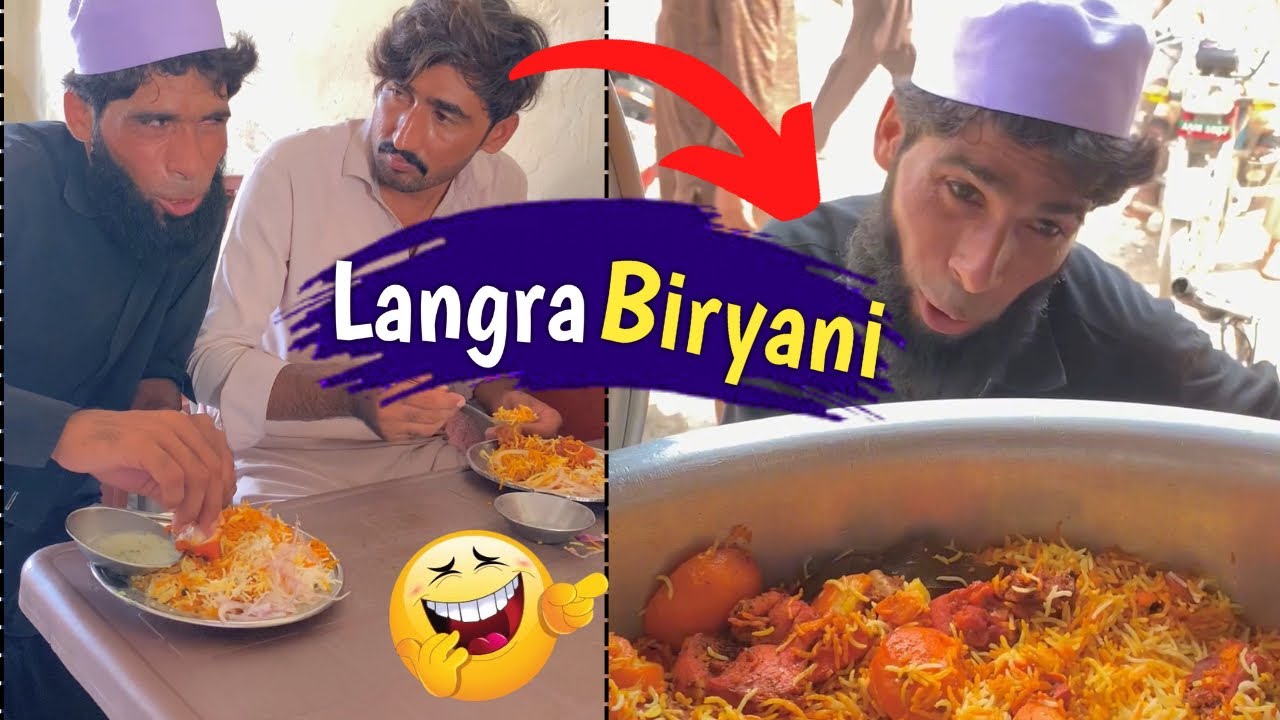 Langary Ban Kr Biryani Khana Mehnga Parr Gya 😃😂
