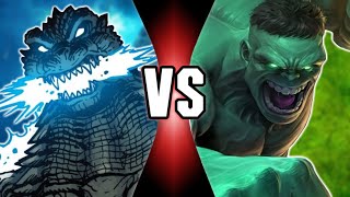 Arrogance of Man (Godzilla vs Hulk) | Versus Trailer