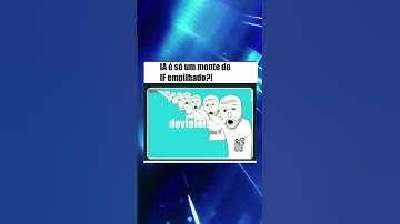 🤖 Como Criaram a IA? Com um IF Gigante! 😂💻 #Programação