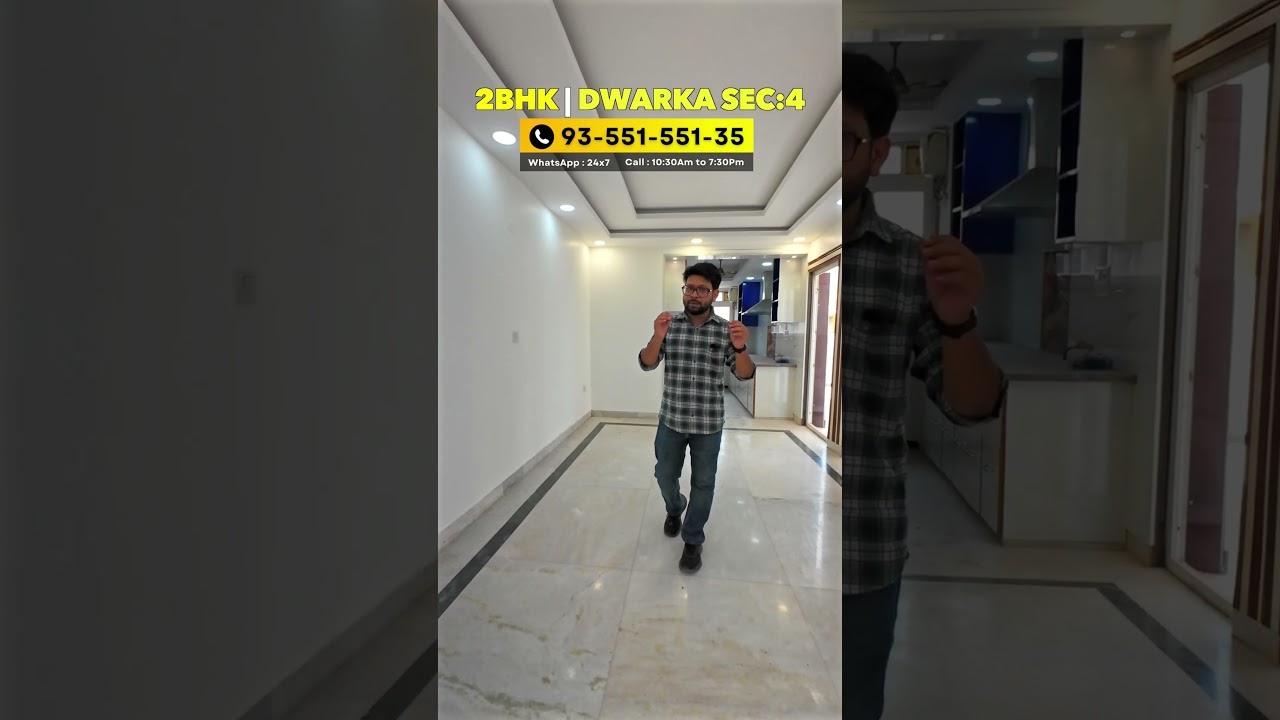 2bhk Society Flat For Sale In Dwarka sector 4 | Penthouse | 