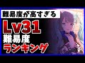 【プロセカ】Lv31難易度ランキング！