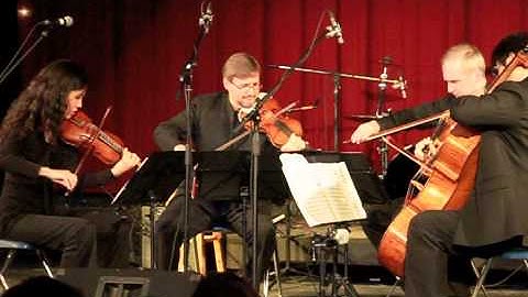 The Borealis String Quartet performs at Manitoba Showcase Contact 2013