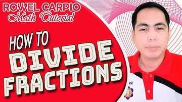 HOW TO DIVIDE FRACTIONS ǀ RCMTv