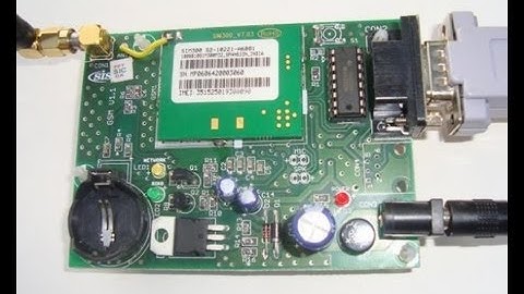 TISHITU Receive and make calls from Simcom 300 modem by Computer Rs-232 hyper terminal