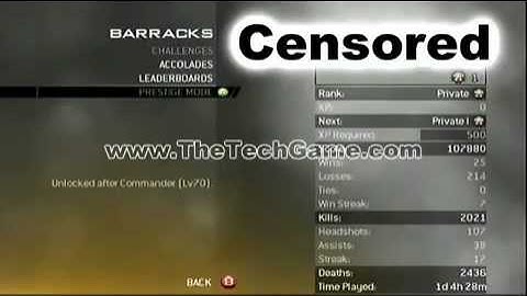 MW2 10th Prestige mod xbox360