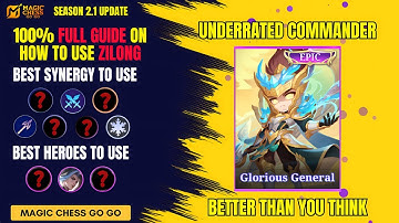 How to Use Zilong Commander in Magic Chess Go Go - Tips and Tricks - Guide/Tutorial in MCGG Season 2