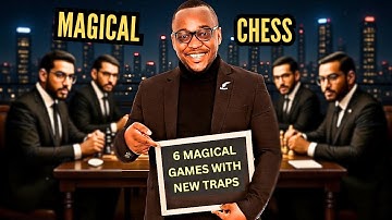 🔥 6 MAGICAL GAMES WITH NEW CHESS TRAPS AND NEW MIDDLEGAME IDEAS
