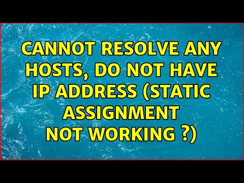 Ubuntu: Cannot resolve