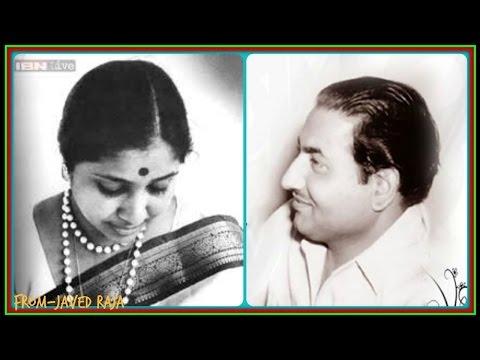 RAFI & ASHA-Film-SUN TO LE HASINA-1958-Jawan Ankh Mein Saroor Hota Hai-[ Rare Gem ]