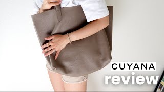 CUYANA REVIEW & UNBOXING + WHAT'S IN MY BAG?!\\CASEY FERGUSON 