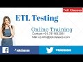 ETL Testing interview questions and Answers | ETL Testing Interview Preparation