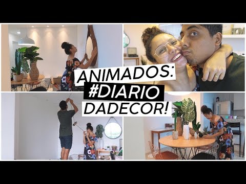 COMEÇAMOS A DECORAR O AP NOVO E ESTAMOS APAIXONADOS!