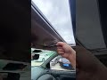 VINTAGE CHARM! Operating A Rare Manual Crank Sunroof On A Classic Car 🚗