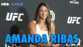 Amanda Ribas Gets Emotional Reflecting on Amanda Nunes' Legacy and Retirement | UFC on ABC 5