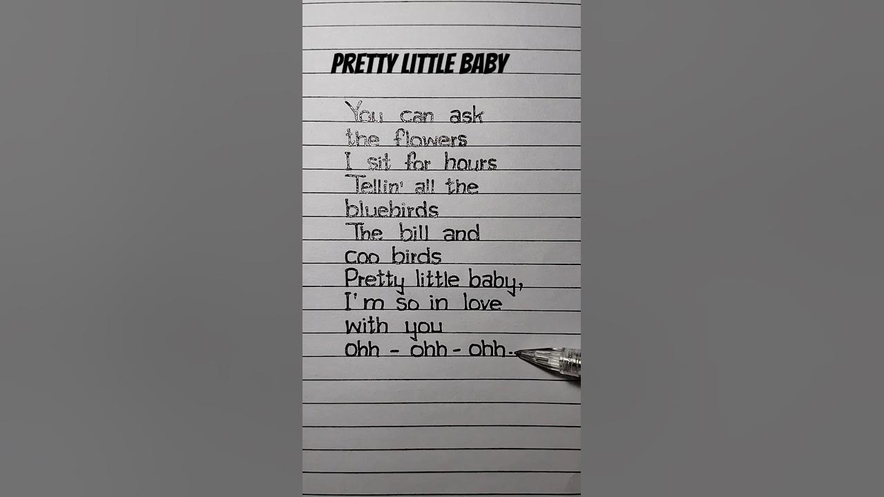 Pretty Little Baby Lyrics Song by Connie Francis #prettylittlebaby #lyrics #conniefrancis Pretty Little Baby Lyrics Song by Connie Francis #prettylittlebaby #lyrics #conniefrancis