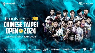 WATCH LIVE | 2nd Chinese Taipei Open | WNT Ranking Event