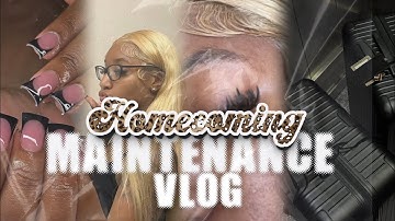 Come With Me to Get Ready for PVAMU HOMECOMING 2k25 💜💛 | Maintenance Day Vlog!🐆