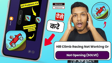 How to fix hill climb racing not opening or not working | hill climb racing auto close problem