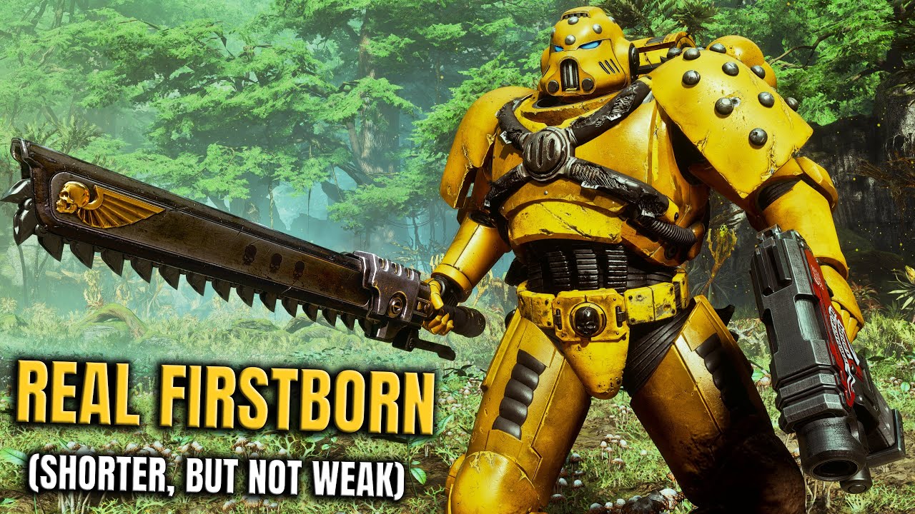 REAL FIRSTBORN SPACE MARINE! Full MK5 Armor Set in action