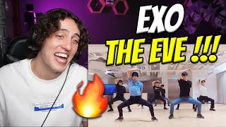 EXO 'The Eve' Dance Practice + Live Performance !!!😳 - REACTION