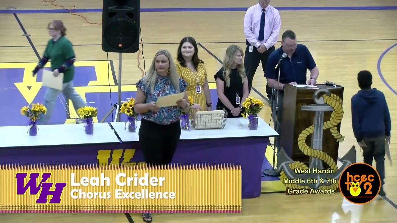 West Hardin Middle 6th & 7th Grade Awards 2022 nc