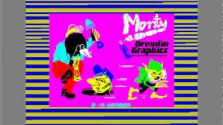 Wanted: Monty Mole - ZX Spectrum Loading Screen