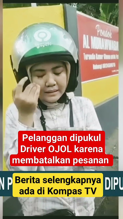 Pelanggan Ojek Online Dipukul Driver OJOL karena Membatalkan Pesanan
