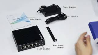 Unpack ShareVDI Firewall Mini PC F12