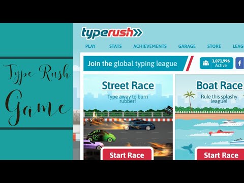 Type rush me typing speed kaise badhaye, type rush game