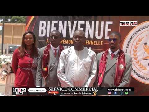 UFR Santé Thiès, fin de formation de la promotion Pr Idrissa Basse (11 ème promo)
