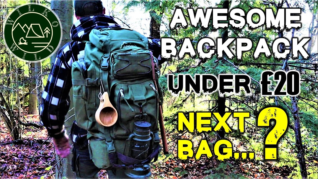 Best Budget Bushcraft  Wild Camping Backpack Amazing Value