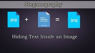 What is Steganography ? Hide Text Inside an Image