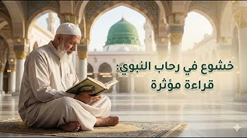 خشوع في رحاب النبوي | تلاوة مؤثرة من سورة مريم بصوت ماهر المعيقلي